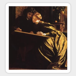 The Painter's Honeymoon - Sir Frederic Leighton Sticker